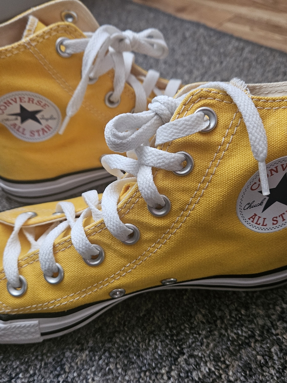 Converse Chuck Taylor All Star High Top Sneakers - Yellow